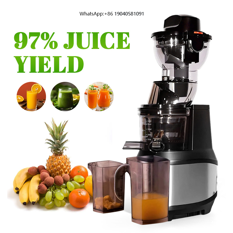 Electric Slow Juicer Cold Press - 電動ジューサー、BPAフリー、低速ジューサー、ステンレス製、業務用ジューサー、冷圧式、タピオカティー用機器