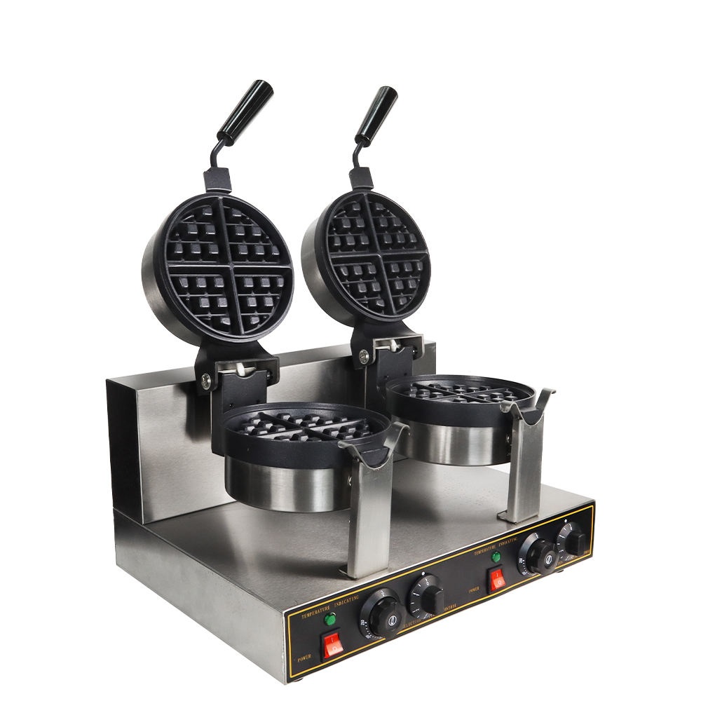 Mini Waffle Maker Machine - デュアル電気式ミニベルギーワッフルメーカー。プロ仕様の卸売用ワッフルメーカー。業務用ワッフルメーカー。販売中。