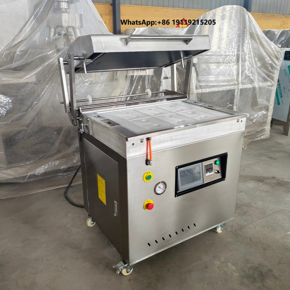 自動ステンレス製真空包装機。肉、魚介類、調理済み食品の高効率 - Food Vacuum Sealer Machine のレビューと価格